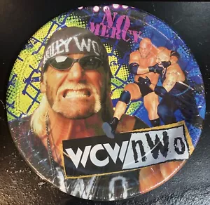 1999 WCW NWO Hulk Hogan Birthday Party Plates NEW SEALED SET OF 8 - Picture 1 of 2