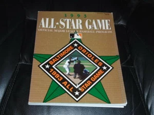 Programa de juegos de béisbol All Star 1993 en Baltimore - Imagen 1 de 2