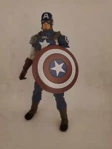 Figura de acción Marvel Diamond Select Avenging Segunda Guerra Mundial Capitán América 7 pulgadas suelta 1:10 - Imagen 1 de 2