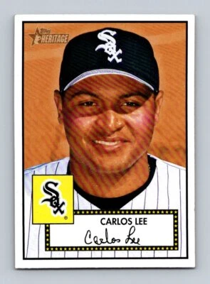 2001 Topps Heritage #310 Carlos Lee - Image 1 of 2