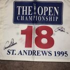 JACK NICKLAUS & ARNOLD PALMER SIGNED 1995 The Open St Andrews