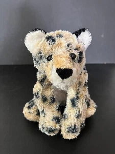 Gepard Leopard Plüschtier Stofftier Zoo Dschungel Fuzzy Lovey Kuscheltier Wild - Bild 1 von 9