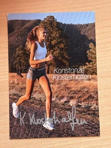 Konstanze Klosterhalfen - Autogrammkarte original signiert - #27972 - Bild 1 von 1