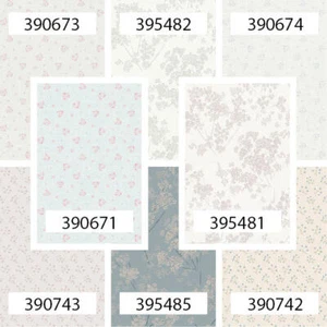 Papel pintado de casa de campo con flores papel pintado floral natural papel pintado floral patrón floral - Imagen 1 de 54