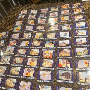 Disney Treasures Winnie the Pooh Filmography Chase Mixed Card Lot 100 Upper Deck - Picture 1 of 16