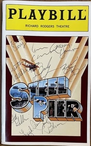 Signierter STAHL PIER Broadway Spielzettel - Kristin Chenoweth ++ - Bild 1 von 3