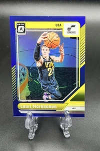 2024-25 Panini Donruss Optic Blue SP /49 Lauri Markkanen #73 Utah Jazz - Bild 1 von 2