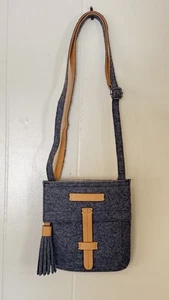Sherpani Piper Ethos Collection Handtasche Wolle Umhängetasche Grau Neu mit Etikett - Bild 1 von 8