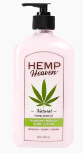 HEMPZ Heaven Erdbeere Hibiskus Körperlotion natürliche Feuchtigkeit spendet 18 fl. Oz. - Bild 1 von 3