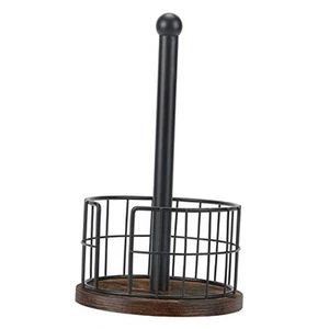 Paper Towel Holder Countertop, Standing Paper Towel Roll Holder for Bathroom, - Picture 1 of 8