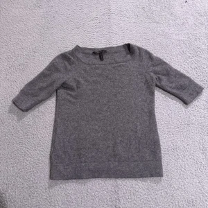 BCBG Max Azria Sweater Womens Medium Gray Cashmere Casual Classic Luxury - Picture 1 of 7