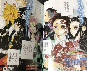 Shonen Jump "Demon Slayer: Kimetsu no Yaiba" Final Chapter - Foto 1 di 6