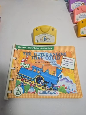 Lot of 8 LeapFrog Little Touch Infant Toddler Cartridges & Books - Image 1 of 4