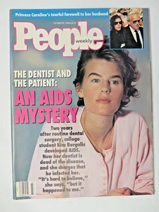 People Mag. Oct. 22. 1990 The Dentist  Kim Bergalis & AIDS, Princess Caroline - Picture 1 of 2