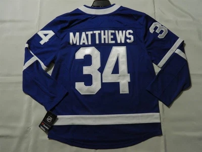 Official Auston Matthews Toronto Maple Leafs Breakaway Jersey Blue Sm Reg. $175 - Image 1 of 2