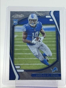 AMON-RA ST. BROWN 2021 ABSOLUTE ROOKIE FOOTBALL DETROIT LIONS RC Q0786 - Bild 1 von 2