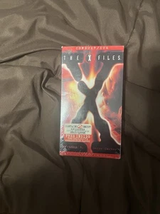 NEW Sealed X-Files VHS Tape Conduit & Ice 2 Uncut Episodes 1996 Scully Mulder - Picture 1 of 3
