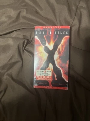 NEW Sealed  X-Files VHS Tape Conduit & Ice 2 Uncut Episodes  1996 Scully Mulder - Image 1 of 3