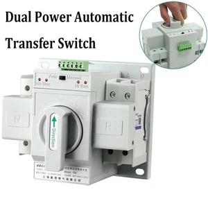 Interrupteur de transfert automatique double puissance terminal filaire de cuivr - Picture 1 of 12
