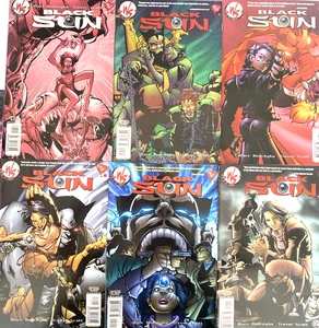 BLACK SUN. NUMBER'S 1-6. (6 ISSUE 2002-03 FULL SET LOT). WILDSTORM COMICS. - Picture 1 of 19