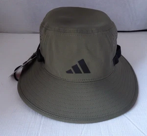 NUEVO CON ETIQUETAS Auténtico ADIDAS VICTORIA 5 CLIMACOOL Oliva/Negro Sombrero Cubo Hombres L/XL Unisex - Imagen 1 de 6