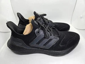 Adidas ULTRABOOST 22 Zapatos Para Hombre 10 Triple Negro Correr Atlético Carretera Tenis - Imagen 1 de 8