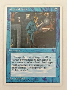 1x Magical Hack Fourth 4th Edition MTG Magic the Gathering LP/NM - Picture 1 of 2