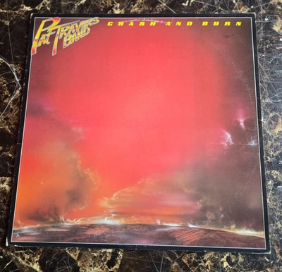 Pat Travers Crash And Burn Original 1980 LP - Image 1 of 2