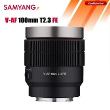 SAMYANG V-AF 100mm T2.3 Auto focus Full Frame Cinema Film Lens for Sony E Mount