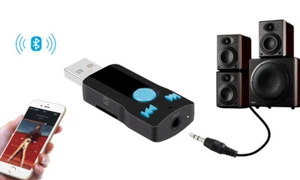TODO Bluetooth Receiver V3.0 Car Kit Handsfree Phone Link Microsd Mp3 Bc07 - Picture 1 of 3