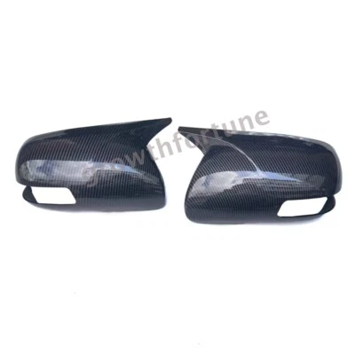 Par de cubiertas de tapa de espejo lateral estilo bocina de fibra de carbono para Scion TC 2011-2016 Foto 1 de 4