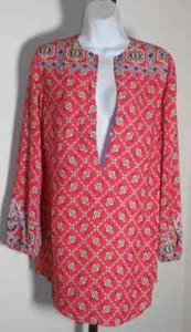 Nanette Lepore Women's Pretty Tough Print Swim Cover Up Top Size XS NWD - Picture 1 of 2