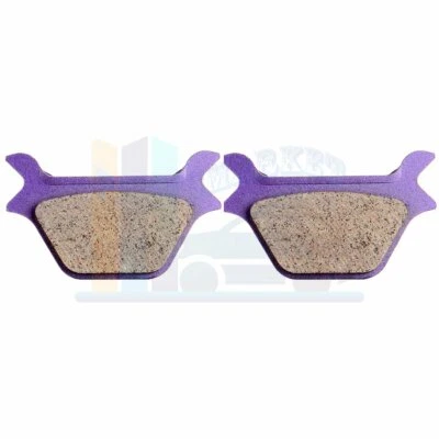 Pastillas de freno de fibra de carbono R para Harley Davidson Sportster Dyna Softail 1988-1999 Foto 1 de 4