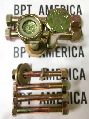 Grade 8 2000 2012 Dodge Ram 4x4 2500 3500 Front Control Arm Bolt Kit Up + Lw Foto 1 de 4