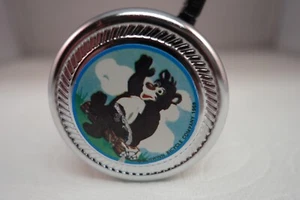 VINTAGE NOS SCHWINN - 2" - BEAR CARTOON DESIGN - COPYRIGHT 1969 - BICYCLE BELL - Picture 1 of 8