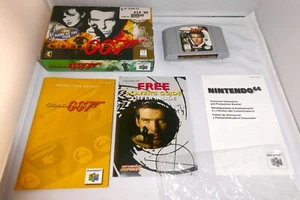 1997 Ninendo 64 N64 Golden Eye 007 James Bond CIB Box, Cart & Manual, Nice Shape - Picture 1 of 16