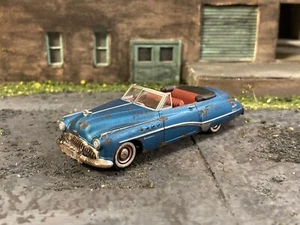 1949 Buick Roadmaster Rusty Weathered Custom 1/64 Diecast Barn Find Greenlight - Picture 1 of 13