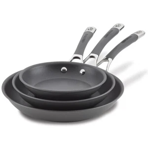Nonstick Frying Pan Set, 3-Piece Cookware - Picture 1 of 2