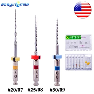 Dental Endodontic Root Canal Retreatment Files Endo NITI Rotary Files Engine Use - Picture 1 of 7