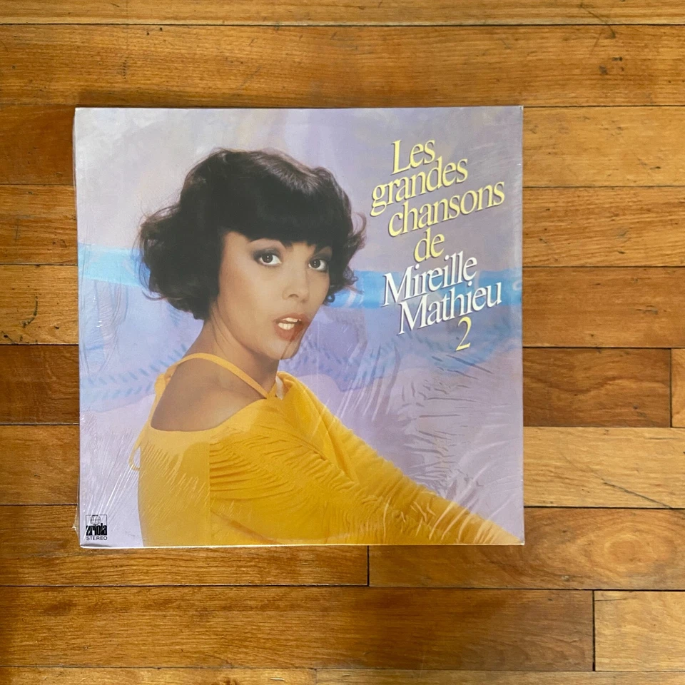 Les Grandes Chansons de Mireille Mathieu 2 Vinyl LP Stereo 25 793 IT Sealed - Image 1 of 2