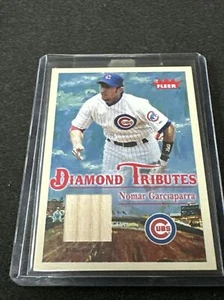 Tarjeta de murciélago Fleer Diamond Tributes Nomar Garciaparra GU 2005 #DT-NG Cubs  - Imagen 1 de 2
