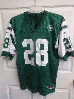 Camiseta de fútbol americano vintage Nike NFL New York Jets Curtis Martin # 28 para hombre M Foto 1 de 4