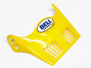 NOS Vintage Bell Moto 5 Yellow Helmet Visor Motorcycle Motocross AHRMA - Picture 1 of 3
