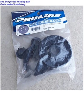 Pro-Line 2789-03 Vice CrushLock 2.6" Black Bead-Loc 6x30 +Hex Missing 1xPart NEW - Picture 1 of 2