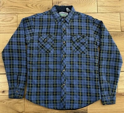 Chaqueta chamarra forrada con edredón de franela a cuadros grande 14/16 de colección JUVENTUD angustia Foto 1 de 4