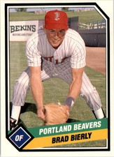 1989 Portland Beavers CMC #18 Brad Bierly