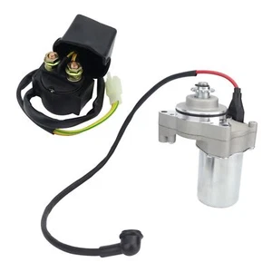 3 Bolt Starter for 100cc Dirt Bikes Go Karts ATVs Taotao Coolster with Relay - Picture 1 of 6