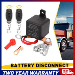 Battery Switch Disconnect Power Kill Master Isolator Cut Off Control Remote 2025 - Picture 1 of 10