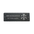 Türschild Namensschild SCHORNSTEINFEGER Kaminkehrer Schiefertafel Wunschtext ✔