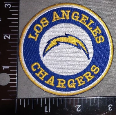 LOS ANGELES CHARGERS IRON ON PATCH